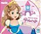 Maleta de Pintura Color 150 Peças - Princesas - Imagem 1