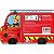 Meu Veículo Para Ler e Brincar - Caminhão de Bombeiros - Imagem 3