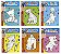 Kit com 6 Livros de Colorir - Brasileitura - Imagem 1