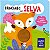 Livro Toque e Sinta - Brincando na Selva - Ciranda Cultural - Imagem 1