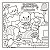 Livro de Colorir Sweet and Cozy - Com 6 Canetinhas - Imagem 3