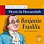 Livro Heróis da Humanidade - Benjamin Franklin - Bilíngue - Imagem 1