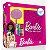 Livro Diário com Caneta Decorada + Adesivos Barbie - Meu Doce Livro Diário - Imagem 1