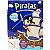 Livro Mais Cor, por favor! Piratas - Com Pincel - Editora Todolivro - Imagem 1
