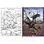 Livro de Atividades - Dinossauros - Com Adesivos Metalizados - Editora Ciranda Cultural - Imagem 3