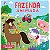 Livro com Adesivos Reutilizáveis -  Fazenda Animada - Editora Ciranda Cultural - Imagem 1