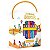 Box com 12 Mini Livros - Histórias Bíblicas - Editora Ciranda Cultural - Imagem 1