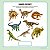 Livro Kit Colorido de Atividades: Dinossauros Fantásticos - Editora Ciranda Cultural - Imagem 3