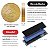 Dissipador para ssd m2 nvme e ngff 2280 4mm em alumínio + thermal pad, alta eficiência e maior refrigeração - Imagem 2