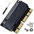 Adaptador SSD M.2 M2 NVME p/ Macbook 2013 a 2017 Air Pro Retina 2013 2014 2015 2016 2017 - Imagem 1