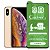 Película 9D Cerâmica Compatível com iPhone XS - Protetora Anti Impacto Queda Choque Shock Flexível Nano Gel - Imagem 1
