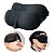 Kit 2x Máscara Tapa Olhos 3D Macia e Confortável - Imagem 1