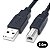 Cabo para Impressora e Scanner 3.0 metros USB 2.0 - Imagem 1