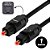 Cabo Óptico de Áudio Digital Toslink SPDIF 1m - Imagem 1