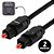 Cabo Óptico de Áudio Digital Toslink SPDIF 2m - Imagem 1
