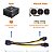 Cabo Energia Placa de Vídeo 6 pinos Para 2x 6+2 pinos PCI Express - Imagem 7
