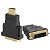 Adaptador DVI Fêmea para HDMI Macho Bi-Direcional - Imagem 1