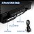 Mesa Suporte Dobrável para Notebook com Cooler, 4 Portas USB, Lâmpada LED, Mouse Pad, Porta Objetos, Ajuste de Altura e Inclinação, Ideal para Cama, Sofá ou Escritório - Imagem 3