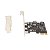 Placa Expansão PCI Express PCIe X1 X4 X8 X16 p/ USB Tipo C 3.0 2 portas Adaptador Hub Controlador - Imagem 4