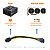 Cabo Adaptador Energia Placa de Vídeo 6pin Para 8pin PCI-e Extensor Divisor Conector Splitter Y - Imagem 3