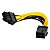 Cabo Adaptador Energia Placa de Vídeo 6pin Para 8pin PCI-e Extensor Divisor Conector Splitter Y - Imagem 1