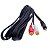 Cabo Fio Adaptador P2 Macho para 2x RCA Macho 3 m metros - Imagem 5