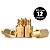 12x Espaçador Suporte Placa Mãe Stand Off Cobre Parafuso Gabinete PC M3x6mm - Imagem 2