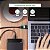 Kit 5x Adaptador Plug OTG Conversor Usb Tipo A Fêmea Para Usb C Macho Celular Tablet Notebook - Imagem 8