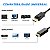 Cabo DisplayPort Para HDMI 1.8m 4K 1080P Full HD 144Hz Adaptador DP Blindado 3D - Imagem 5