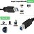 Cabo USB B 3.0 5Gbps 5 metros Impressora Hubs Dock Station HD Externo Blindado - Imagem 6