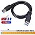 Cabo USB B 3.0 5Gbps 1 metro Impressora Hubs Dock Station HD Externo Blindado - Imagem 2
