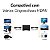 Kit 25x Adaptador Emenda Hdmi Fêmea x Fêmea Alonga Prolongador Junção Plug - Imagem 2