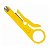 Kit 3x Alicate Descascador Fios Desencapador Cabos Chave Keystone Punch Down Inserção Fêmea Rede RJ45 - Imagem 8
