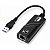 Adaptador Placa de Rede USB 3.0 Ethernet LAN RJ45 10/100/1000Mbps Gigabit 1Gbps - Imagem 1