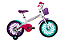 Bicicleta Caloi Aro 16 Infantil Ceci Branco e Rosa - Imagem 1