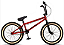 Bicicleta Bmx Série 10 Aro 20 Aço Hi-Ten K7 Vermelho - Imagem 1