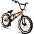 Bicicleta Bmx Série 10 Aro 20 Aço Hi-Ten K7 Dourada - Imagem 2