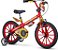 Bicicleta Aro 16 Infantil Nathor Homem de Ferro Vermelho/Dourado - Imagem 1