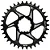 Coroa BBR 34 Padrão Direct Sram 3 Parafusos - Imagem 1