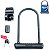 Cadeado Tranca U-lock Onguard 8153 Chave Bike Moto Preto - Imagem 1