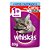 Ração Úmida Whiskas Carne Gatos Castrados 85g - Imagem 1