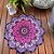 Tapete Mandalinha Rosa e Roxo - Imagem 1