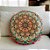 Almofada Mandala Verde, Amarelo e Laranja - Imagem 2
