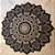 Tapete Flower Preto & Branco - Imagem 3
