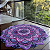 Tapete Mandala Lilás, Roxo e Rosa - Imagem 5
