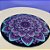 Mandalinha Decorativa Turquesa e Roxo - Imagem 2