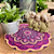 Mandalinha Decorativa Laranja e Roxo - Imagem 1