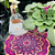 Mandalinha Decorativa Laranja e Roxo - Imagem 2