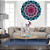 Manta Decorativa Mandala Rosa, Roxo e Azul - Imagem 4