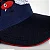 Boné Brk Fishing Azul Isca Jig Vermelho - Imagem 2